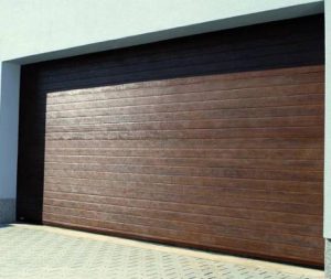 Sekční garážová vrata - Design Lamela